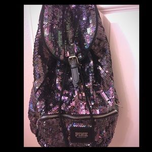Victoria's Secret sequins backpack✨